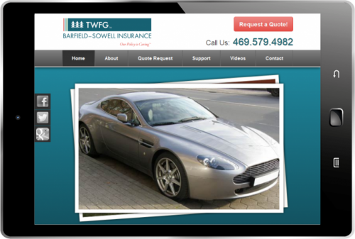 Responsive for Mobile Tablets